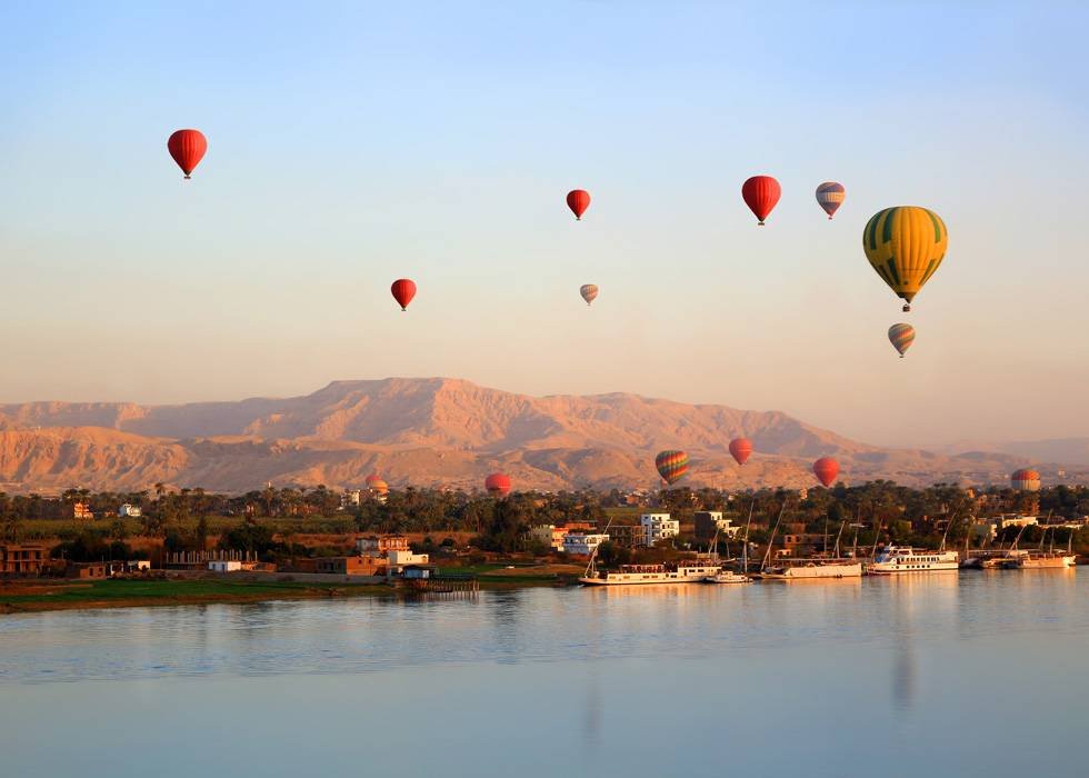 Hot Air Balloon in Luxor